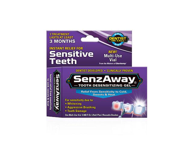 Get 2 Free SenzAway Tooth Desensitizing Gels!