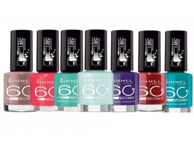 Get A Free Rimmel 60 Seconds Nail Polish!