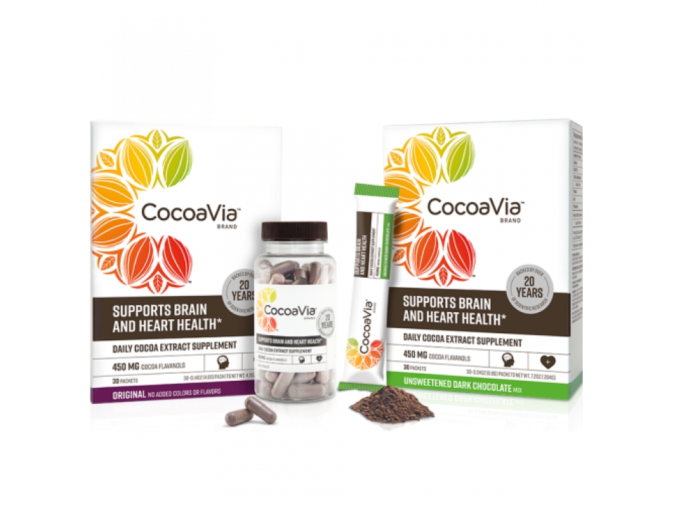 Free CocoaVia Cocoa Extract Supplement!