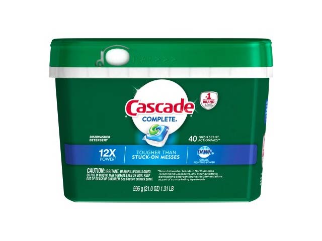 Get A Free Cascade Dishwasher Detergent Pods - Pack of 40!