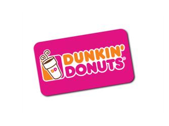 Free DD Gift Card From Dunkin’ Donuts!